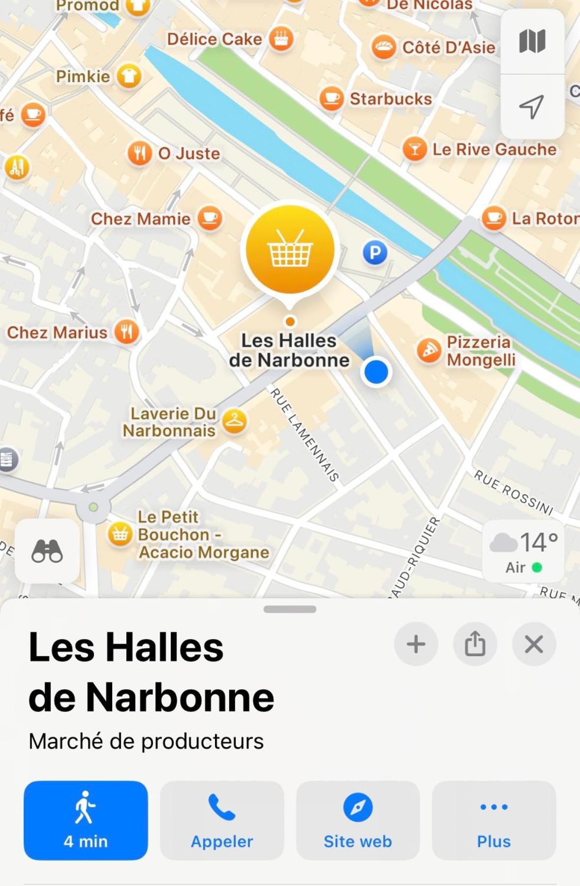 Appartement Les Halles Narbonne Exterior foto
